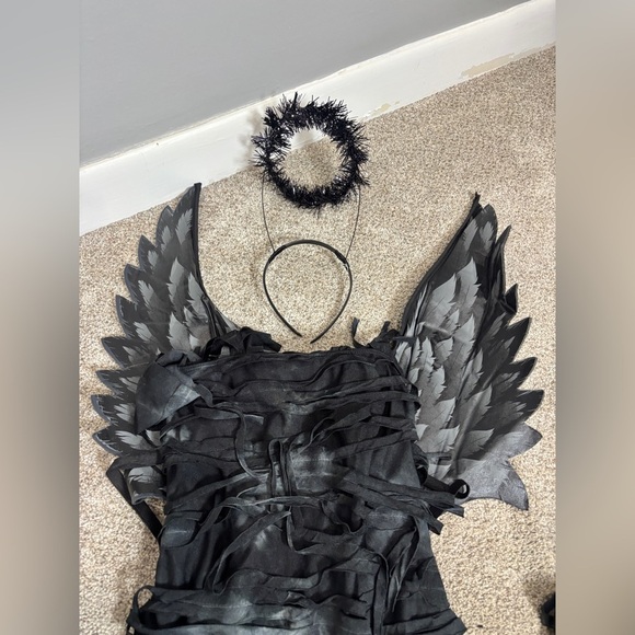 California Costumes Dark Angel Teen Halloween Costume Large 10-12 - Picture 2 of 7